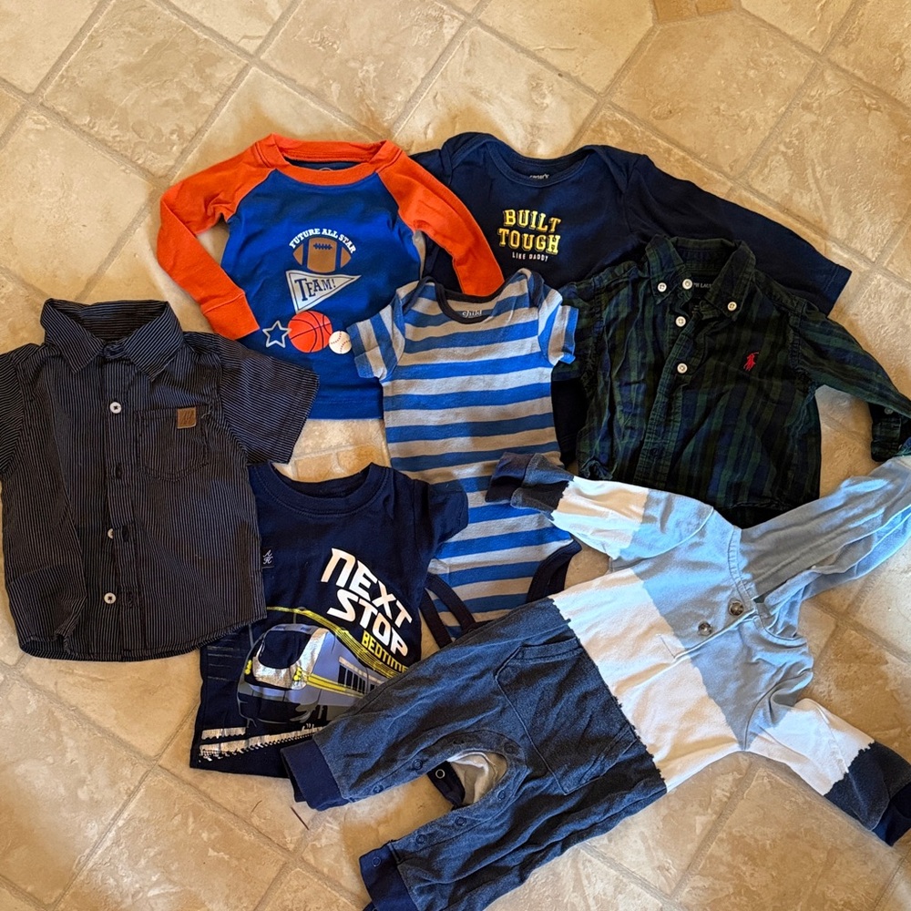 Ralph Lauren and other brands baby boy clothing lot